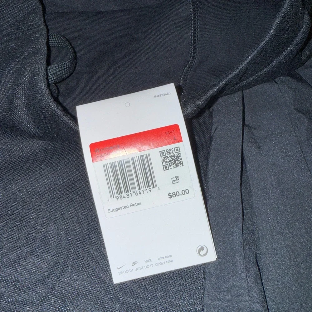 Nike Black Pleated Side-Panel Sport Skirt